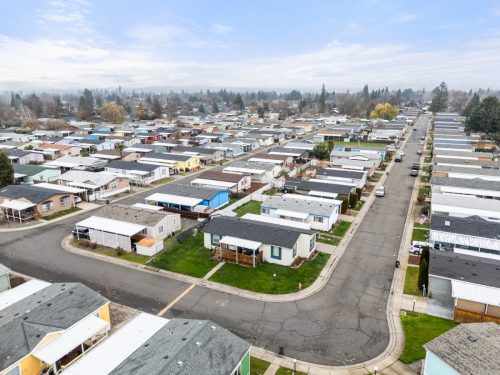 Exterior of home community